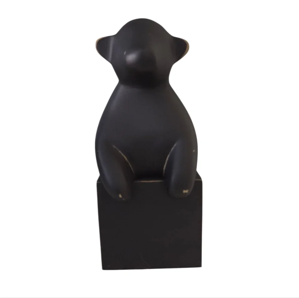 Monkey Stylized Modern Sculpture - West Elm